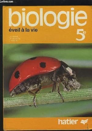 Seller image for BIOLOGIE - EVEIL A LA VIE 5. for sale by Le-Livre