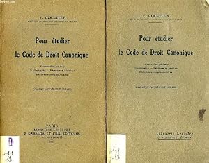 Seller image for POUR ETUDIER LE CODE DE DROIT CANONIQUE, 1er & 2e SUPPLEMENTS for sale by Le-Livre