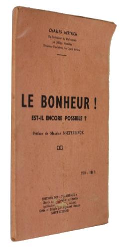 Seller image for Le bonheur ! Est-il encore possible ? for sale by Abraxas-libris