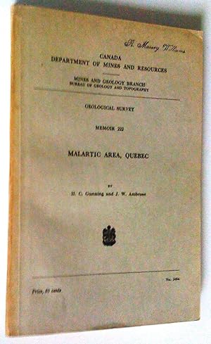 Immagine del venditore per Malartic Area, Qubec (2 volumes) venduto da Claudine Bouvier