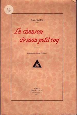 Seller image for La chanson de mon petit coq for sale by L'ivre d'Histoires