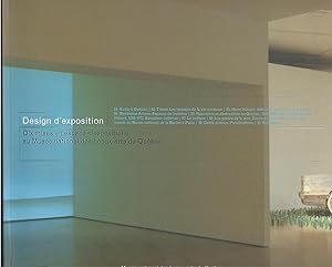 Design D'Exposition / Exhibition Design Dix mises In Espace D'Expositions Au Musee National Des B...