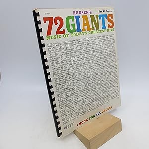 Hansen's 72 Giants: Music of Today's Greatest Hits: 1 Book for All Organs