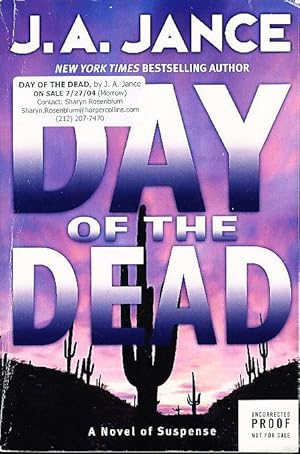 Seller image for DAY OF THE DEAD. for sale by Bookfever, IOBA  (Volk & Iiams)