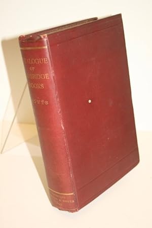 Catalogue Of Cambridge Books