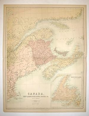 Canada, New Brunswick, Nova Scotia, &C. East Sheet