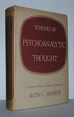 Seller image for SCHOOLS OF PSYCHOANALYTIC THOUGHT for sale by Evolving Lens Bookseller