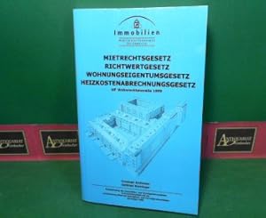 Immagine del venditore per Mietrechtsgesetz. Wohnungseigentumgsgesetz. Energieausweis-Vorlage-Gesetz. Richtwertgesetz. Heizkostenabrechnungsgesetz idF Wohnrechtsnovelle 1999. venduto da Antiquariat Deinbacher