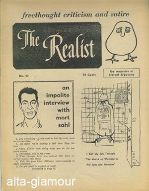 Image du vendeur pour THE REALIST; Freethought Criticism and Satire No. 43, September 1963 mis en vente par Alta-Glamour Inc.