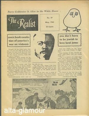 Image du vendeur pour THE REALIST; Freethought Criticism and Satire No. 59, May 1965 mis en vente par Alta-Glamour Inc.