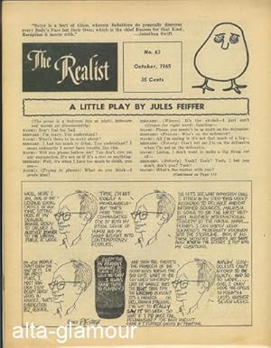 Image du vendeur pour THE REALIST; Freethought Criticism and Satire No. 63, October 1965 mis en vente par Alta-Glamour Inc.