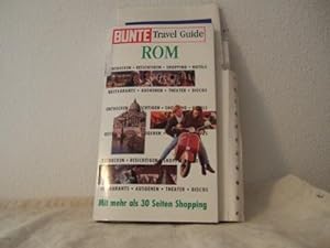 Bunte Travel Guide, Rom. Mit mehr als 30 Seiten Shopping.