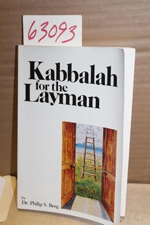 Seller image for Kabbalah for the Layman: A Guid to Cosmic Consciousness for sale by Princeton Antiques Bookshop