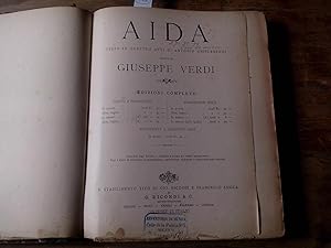 Immagine del venditore per Aida. Opera in quatro atti di Antonio Ghislanzoni (Canto e pianoforte, pianoforte solo y pianoforte a quattro mani). venduto da Librera "Franz Kafka" Mxico.