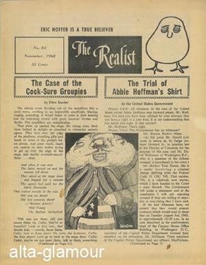 Bild des Verkufers fr THE REALIST; Freethought Criticism and Satire No. 84, November 1968 zum Verkauf von Alta-Glamour Inc.