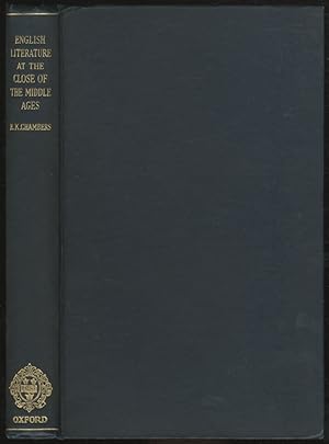 Bild des Verkufers fr English Literature at the Close of the Middle Ages zum Verkauf von Between the Covers-Rare Books, Inc. ABAA