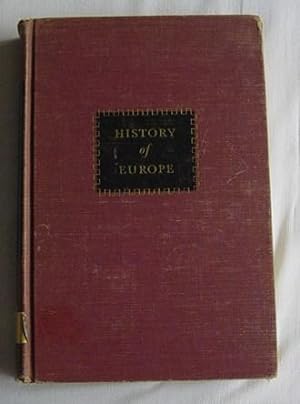 History of Europe - Volume 1, To 1648