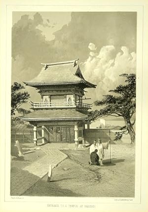 Seller image for Entrance to a Temple at Hakotadi. [Caption title) for sale by Asia Bookroom ANZAAB/ILAB