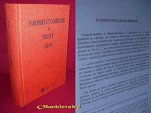 Seller image for Paroisses et communes de France : Dictionnaire d'histoire administrative et dmographique ----------- CREUSE for sale by Okmhistoire
