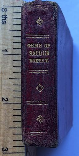 Gems of Sacred Poetry [Full Leather miniature].