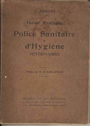 Guide Pratique De Police Sanitaire et d'Hygiene Veterinaires