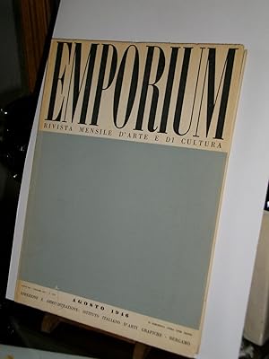 Emporium Rivista D'arte e Di Cultura Agosto 1946