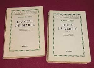 Image du vendeur pour Lot de 2 romans : L'AVOCAT DU DIABLE - TOUTE LA VERITE mis en vente par LE BOUQUINISTE