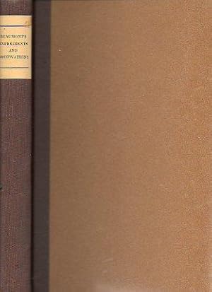 Imagen del vendedor de EXPERIMENTS AND OBSERVATIONS ON THE GASTRIC JUICE AND THE PHYSIOLOGY OF DIGESTION. Facsimile of the original edition of 1833 together with a Biographical Essay. "A pioneer american physiologyst", by Sir William Osler. a la venta por angeles sancha libros