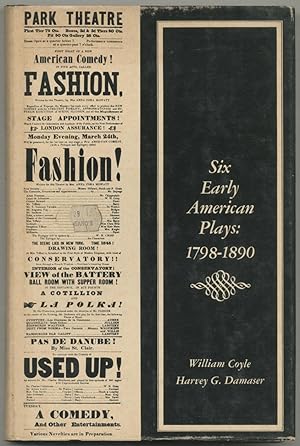 Image du vendeur pour Six Early American Plays 1798-1890 mis en vente par Between the Covers-Rare Books, Inc. ABAA