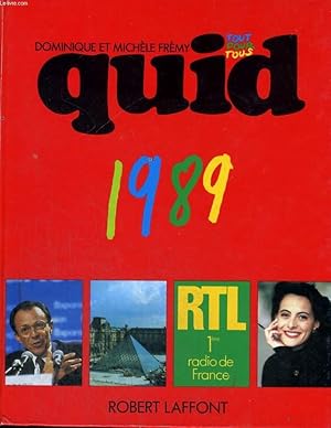 Image du vendeur pour QUID? TOUT POUR TOUS. 1989. mis en vente par Le-Livre