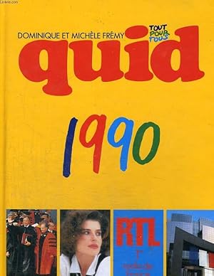 Bild des Verkufers fr QUID? TOUT POUR TOUS. 1990. zum Verkauf von Le-Livre