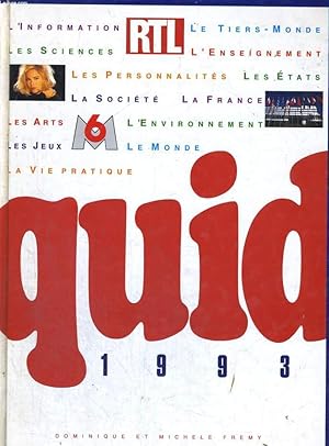 Seller image for QUID? TOUT POUR TOUS. 1993. for sale by Le-Livre