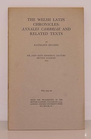 Seller image for The Welsh Latin Chronicles: Annales Cambriae and Related Texts for sale by Kerr & Sons Booksellers ABA
