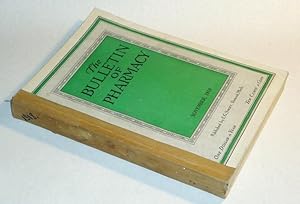 Seller image for Bulletin of Pharmacy Vol. XXXII, 12 bound issues for sale by Pacific Rim Used Books  LLC