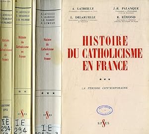 Image du vendeur pour HISTOIRE DU CATHOLICISME EN FRANCE, 3 TOMES mis en vente par Le-Livre