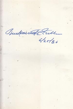 Bild des Verkufers fr Buckminster Fuller An Auto-Biographical Monologue/Scenario (signed and dated by Buckminster Fuller) zum Verkauf von Old Book Shop of Bordentown (ABAA, ILAB)
