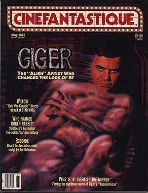 Seller image for Cinefantastique - May 1988 - Volume 18 Eighteen XVIII - Number 4 Four IV - H. R. Giger for sale by West Portal Books