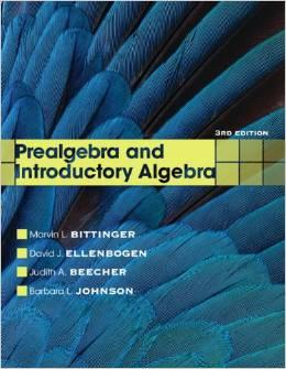 Seller image for Prealgebra and Introductory Algebra for sale by Mahler Books