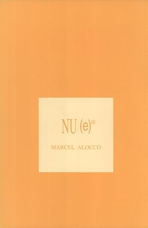 Imagen del vendedor de Marcel Alocco: NU(e)32 a la venta por Masalai Press