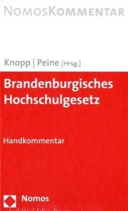 Immagine del venditore per Brandenburgisches Hochschulgesetz : Handkommentar. venduto da Antiquariat Kelifer