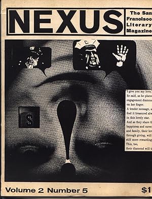 Nexus - The San Francisco Literary Magazine - Volume 2 Two II Number # 5 Five V - September Octob...