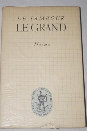 Seller image for LE TAMBOUR LE GRAND - Collection de l'Oiselier - n3 for sale by Librairie RAIMOND