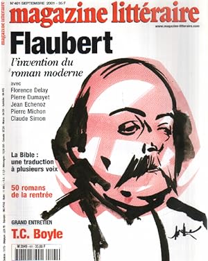 Magazine litteraire n° 401 / flaubert l'invention du roman moderne