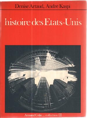 Seller image for Histoire des etats-unis for sale by librairie philippe arnaiz