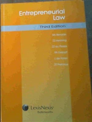 Entrepreneurial Law : Third Edition