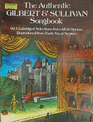 Seller image for The Authentic Gilbert & Sullivan Songbook for sale by Moneyblows Books & Music