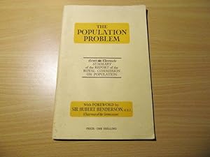 Bild des Verkufers fr The Population Problem zum Verkauf von Goldstone Rare Books