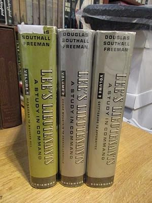 Lee's Lieutenants (3 Volume set)