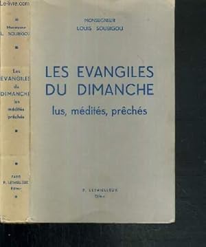Seller image for LES EVANGILES DU DIMANCHE - LUS, MEDITES, PRECHES for sale by Le-Livre