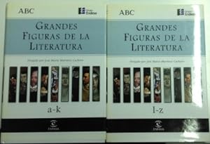 GRANDES FIGURAS DE LA LITERATURA. 2 VOLUMENES OBRA COMPLETA.